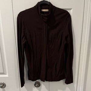 Kate Hill Chocolate Casual, Stretchy Jacket by Kate Hill